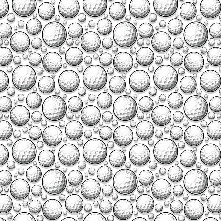 Goldballs Pattern Acrylic Sheets - CMB Pattern Acrylic